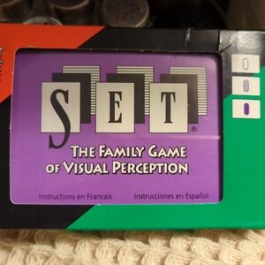 Vintage SET Card Game, Complete